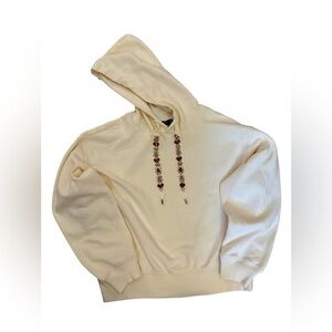 Women’s Sweatshirt With Jewel Accent